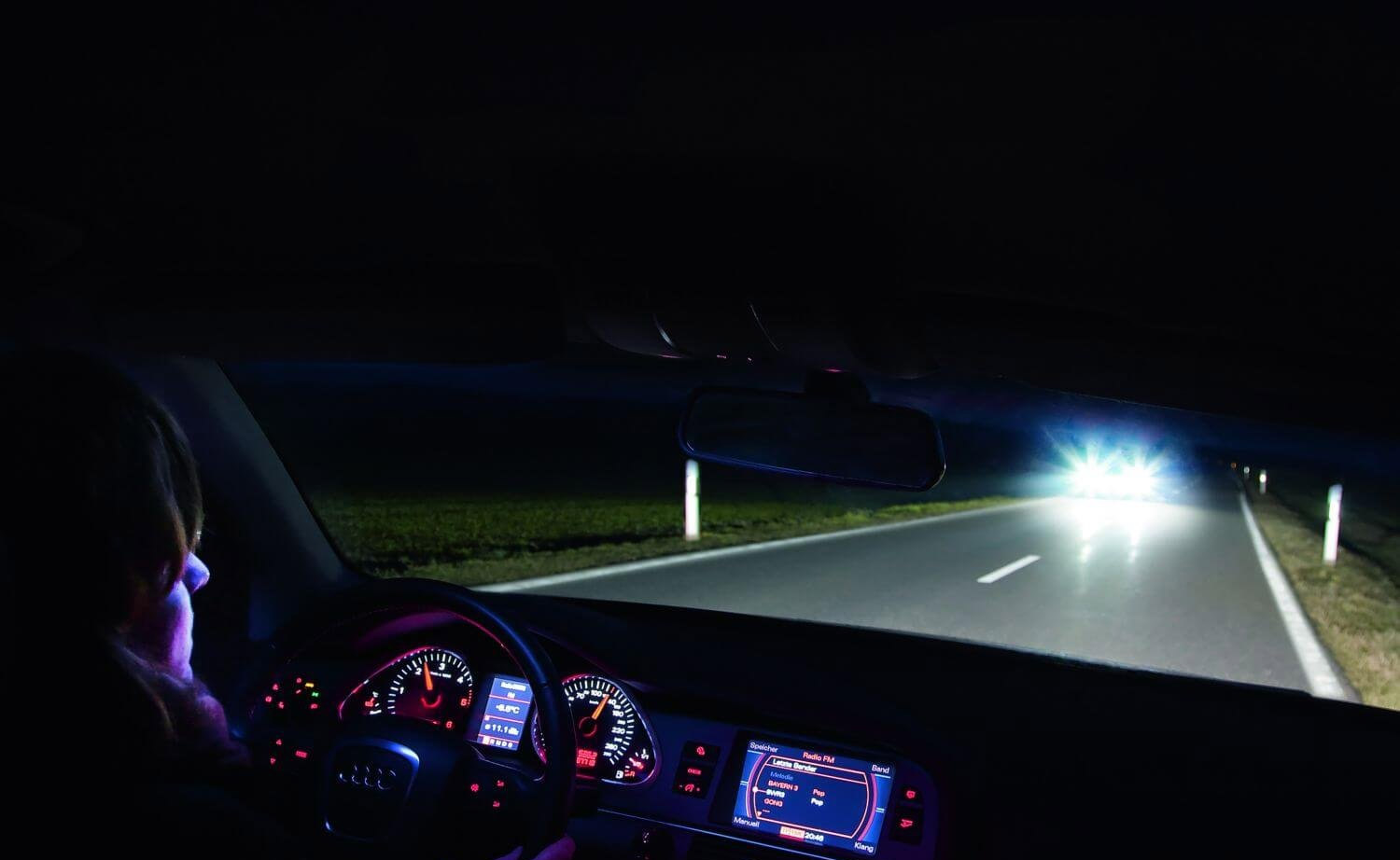 Подготовка к ночному вождению