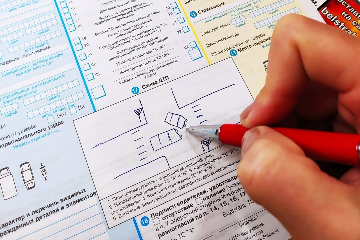 Бланк европротокола, где взять?