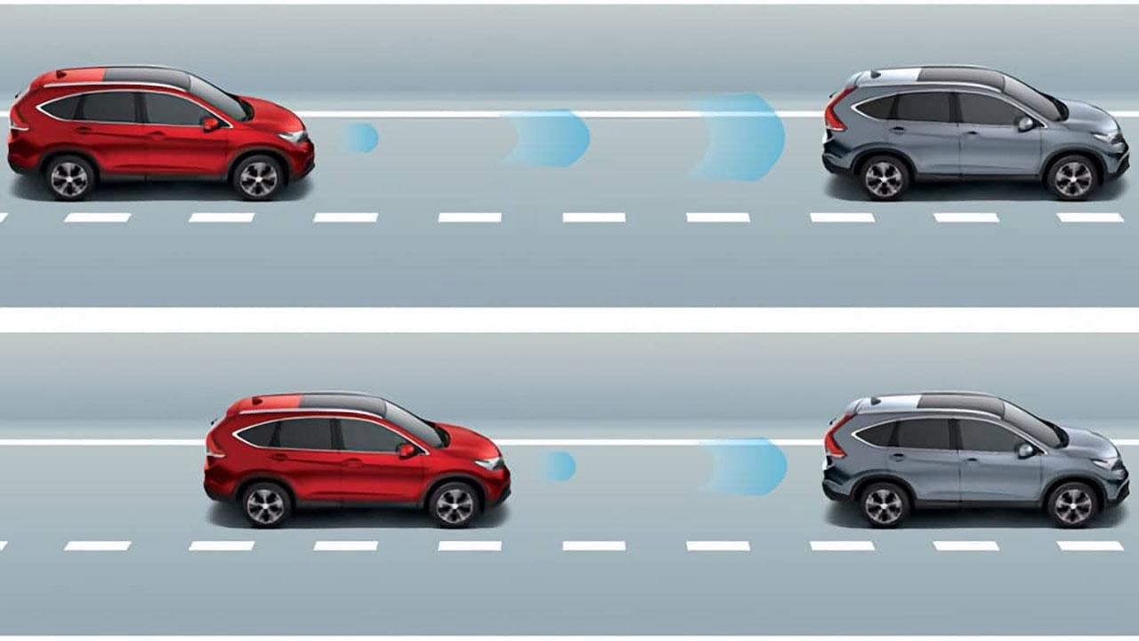 Дистанция между автомобилями на дороге