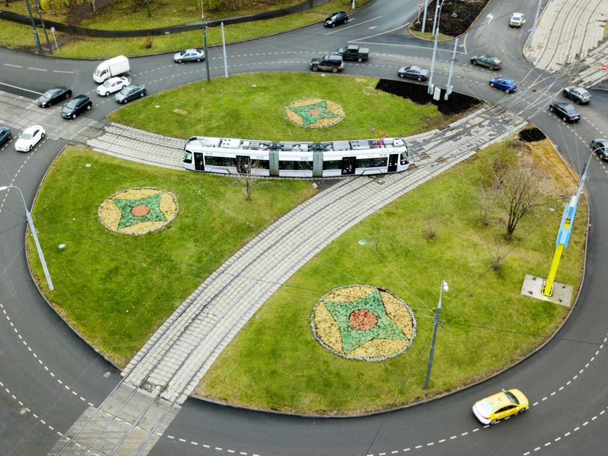 Правила проезда кругового движения